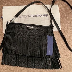 Brand new Rebecca Minkoff crossbody fringe purse